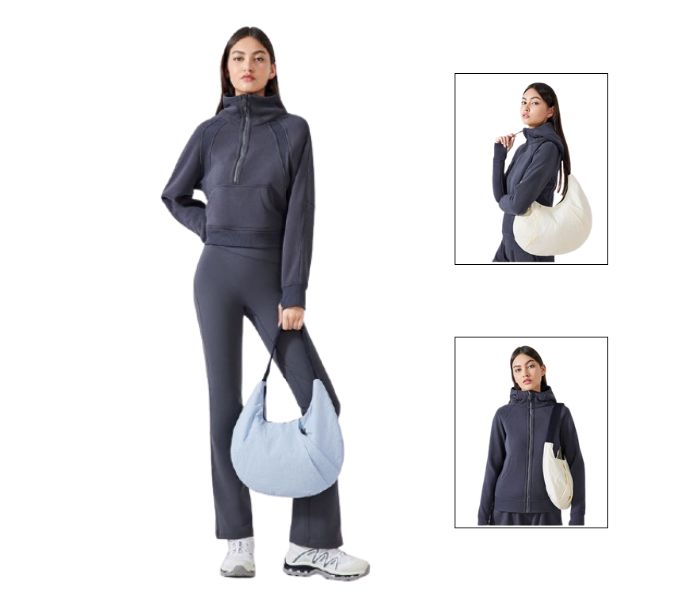 dumpling moon shoulder handbag suppliers