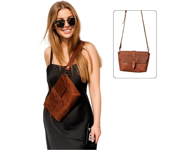 leather vintage crossbody sling bag suppliers