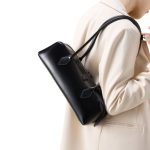 black leather underarm bag manufacturers