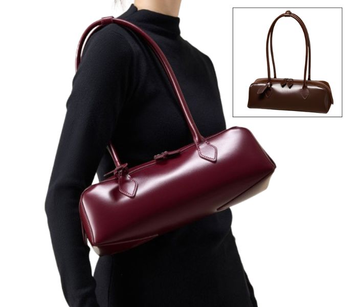 large capacity leather underarm bag suppliers