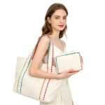 embroidered canvas tote bag suppliers