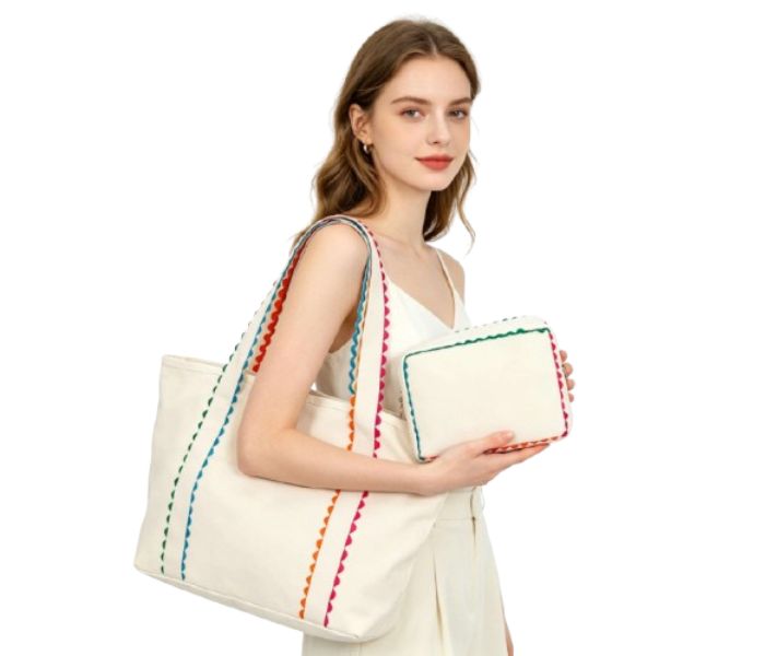 embroidered canvas tote bag suppliers
