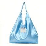blue satin shoulder bag manufacturers