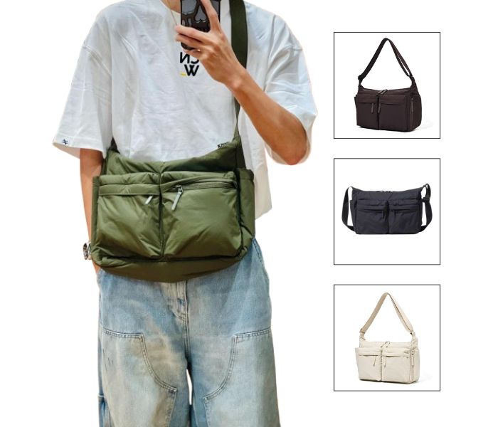bulk lightweight nylon crossbody messenger bag manufacturers